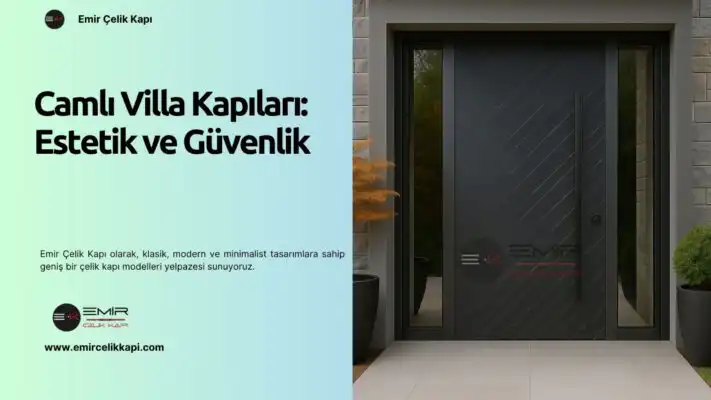 Camlı Villa Kapıları: Estetik Ve Güvenlik