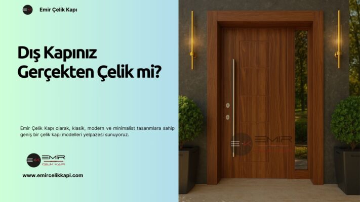 Dış Kapınız Gerçekten Çelik Mi?