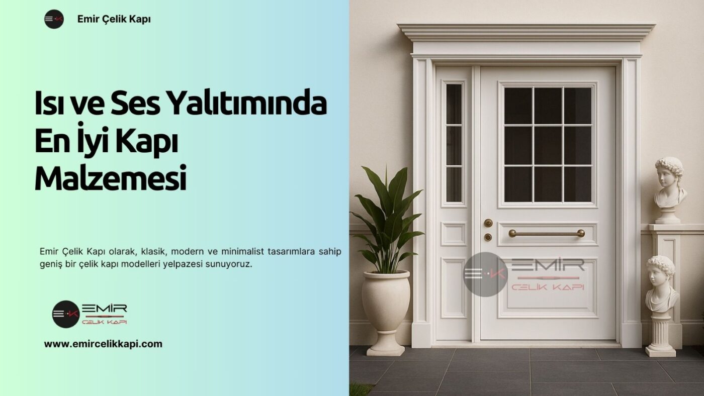 Isı Ve Ses Yalıtımında En İyi Kapı Malzemesi Isı Ve Ses Yalıtımında En İyi Kapı Malzemesi