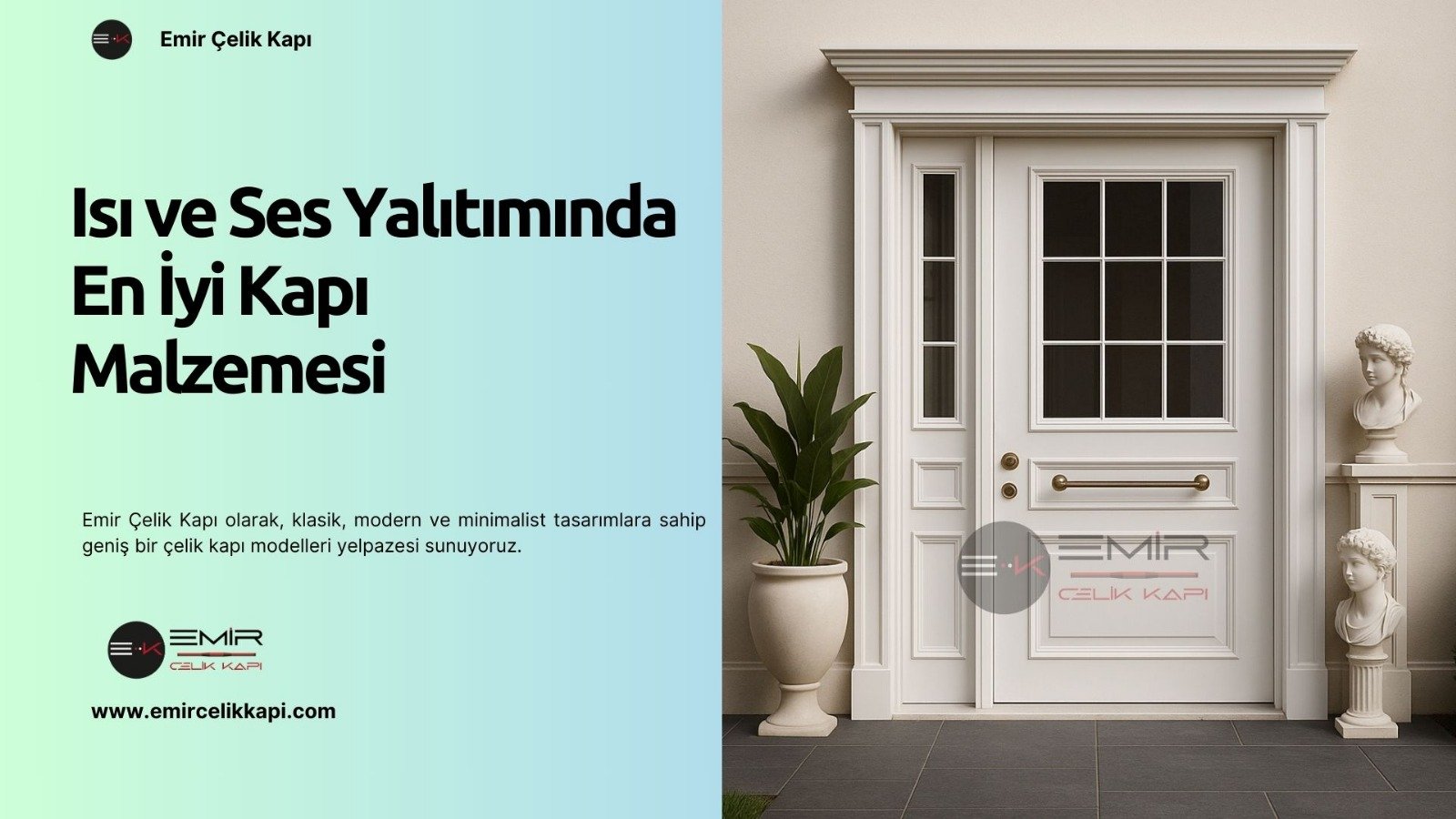 Isı ve Ses Yalıtımında En İyi Kapı Malzemesi