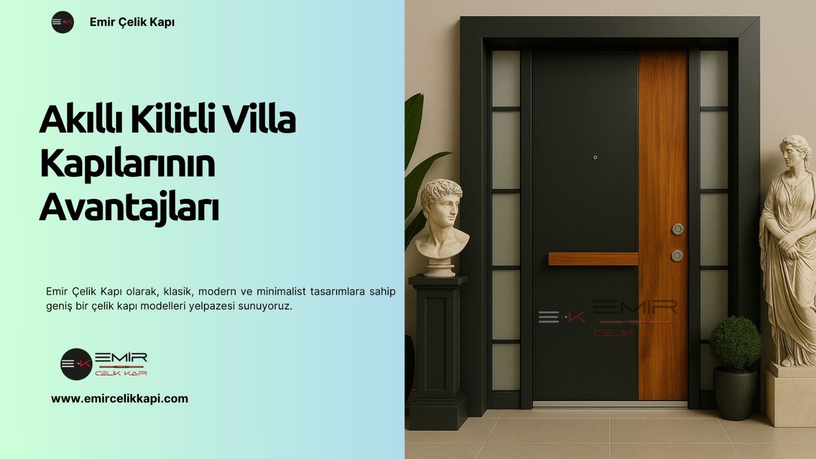 Akıllı Kilitli Villa Kapılarının Avantajları