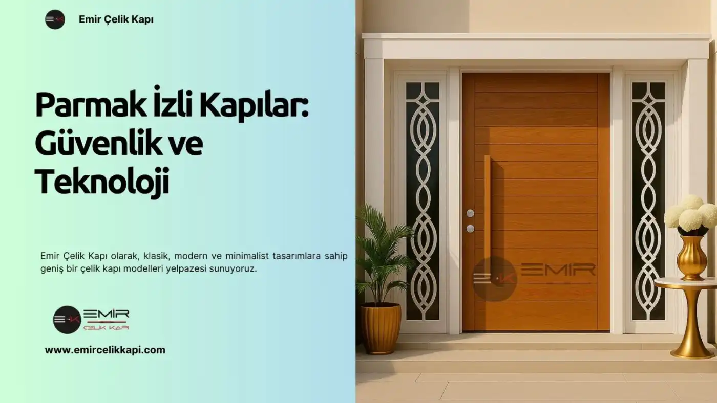 Parmak İzli Kapılar: Güvenlik Ve Teknoloji Parmak İzli Kapılar: Güvenlik Ve Teknoloji