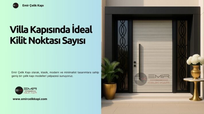 Villa Kapısında İdeal Kilit Noktası Sayısı