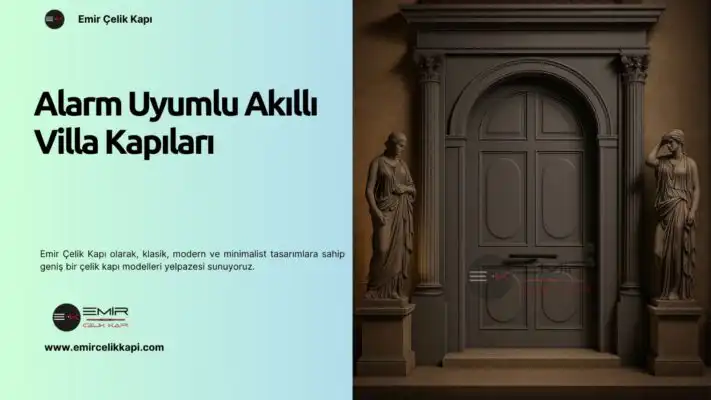 Alarm Uyumlu Akıllı Villa Kapıları
