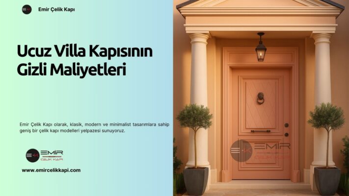 Ucuz Villa Kapısının Gizli Maliyetleri