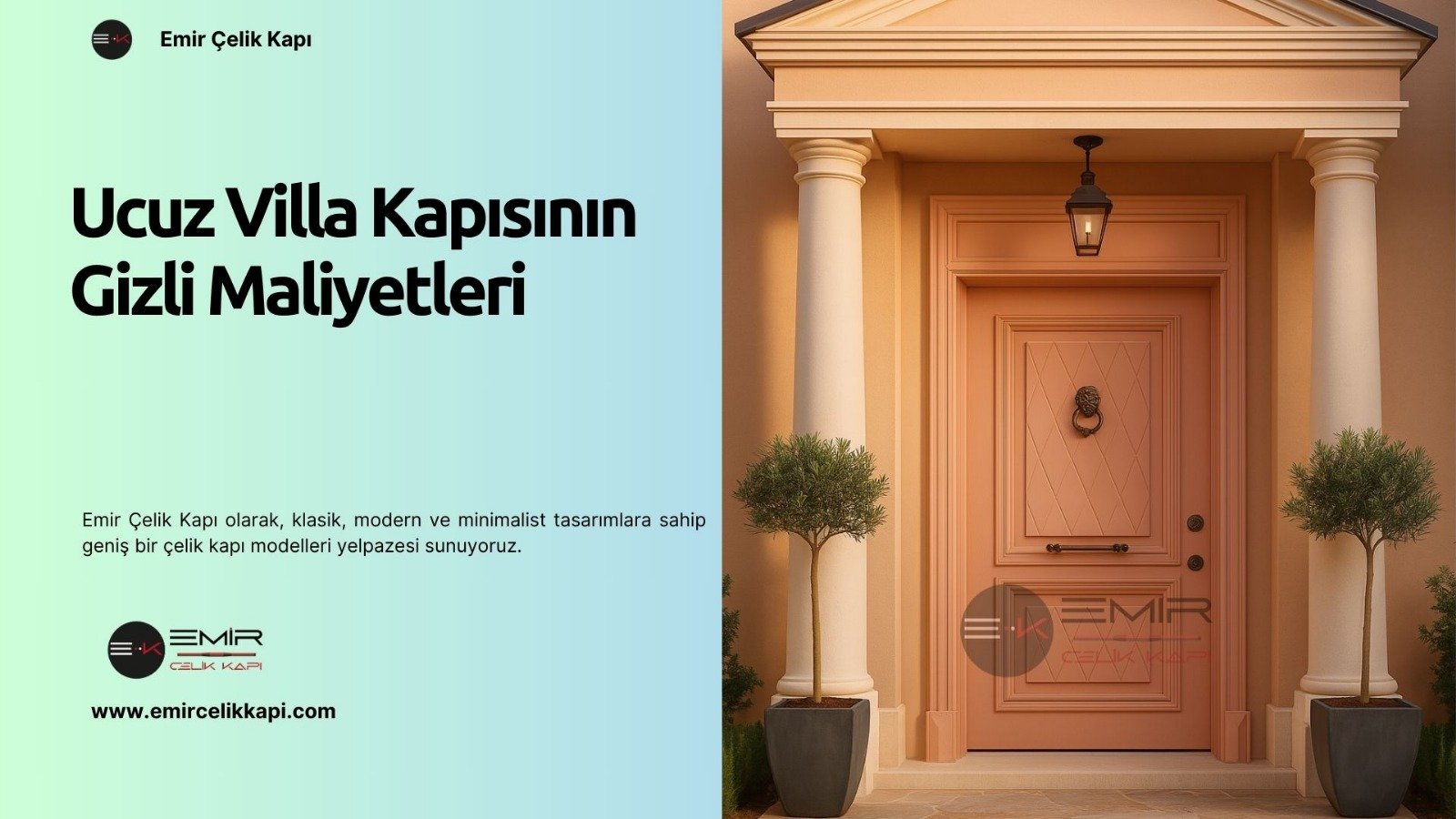 Ucuz Villa Kapısının Gizli Maliyetleri 1 Ucuz Villa Kapısının Gizli Maliyetleri