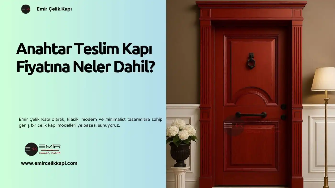 Anahtar Teslim Kapı Fiyatına Neler Dahil?