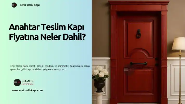 Anahtar Teslim Kapı Fiyatına Neler Dahil?