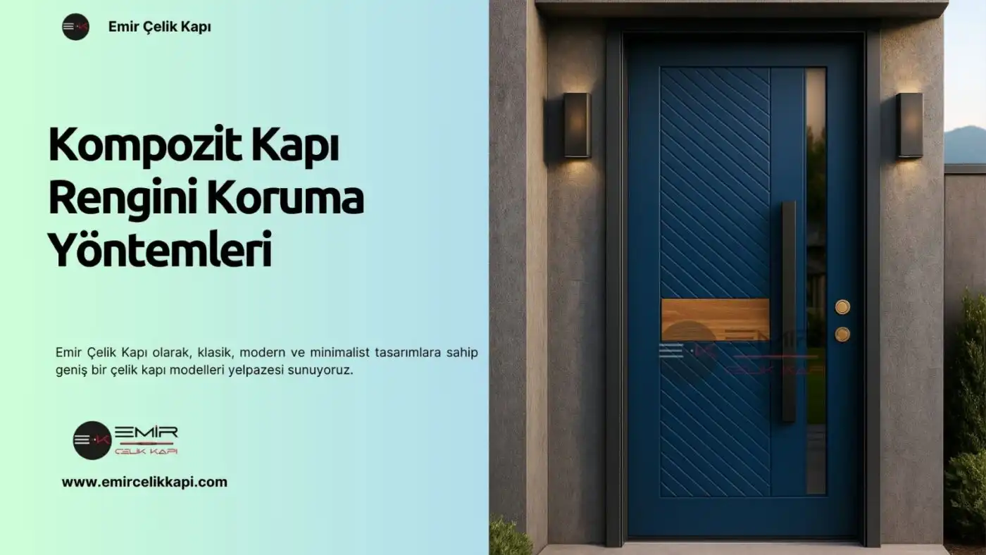 Kompozit Kapı Rengini Koruma Yöntemleri Kompozit Kapı Rengini Koruma Yöntemleri