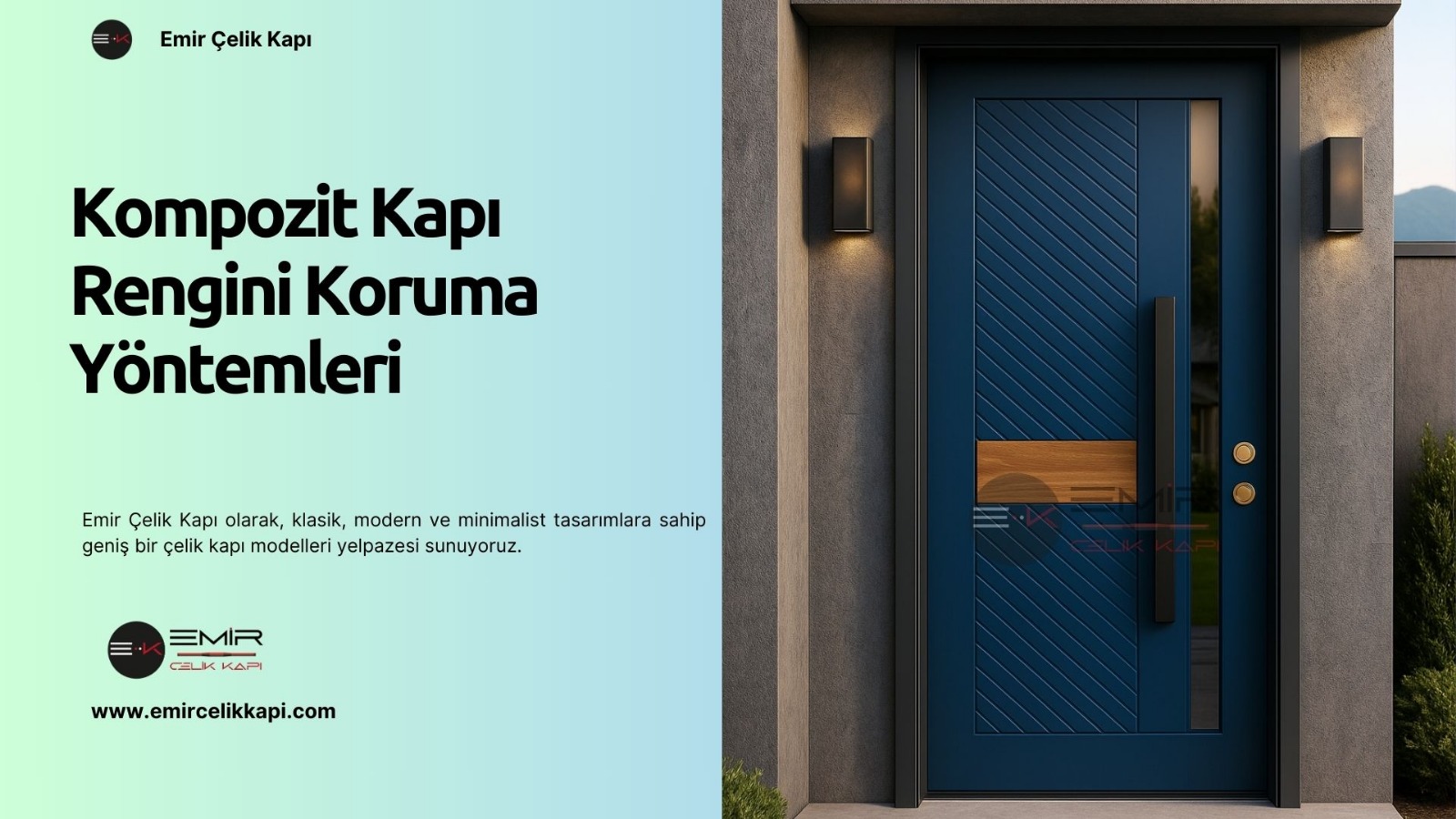 Kompozit Kapı Rengini Koruma Yöntemleri 2 Kompozit Kapı Rengini Koruma Yöntemleri