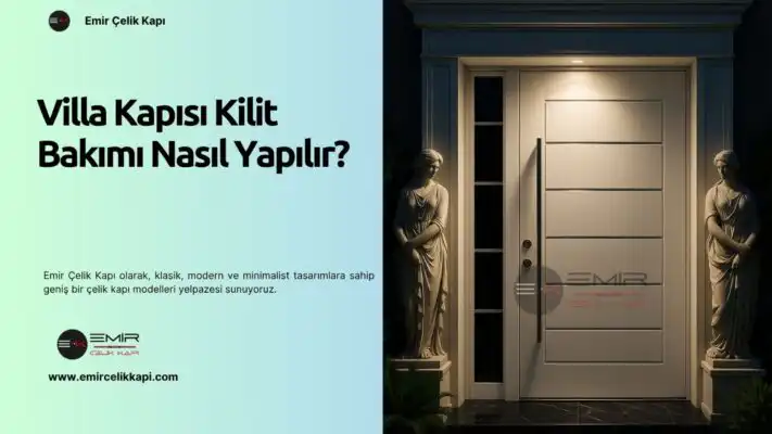 Villa Kapısı Kilit Bakımı Nasıl Yapılır?