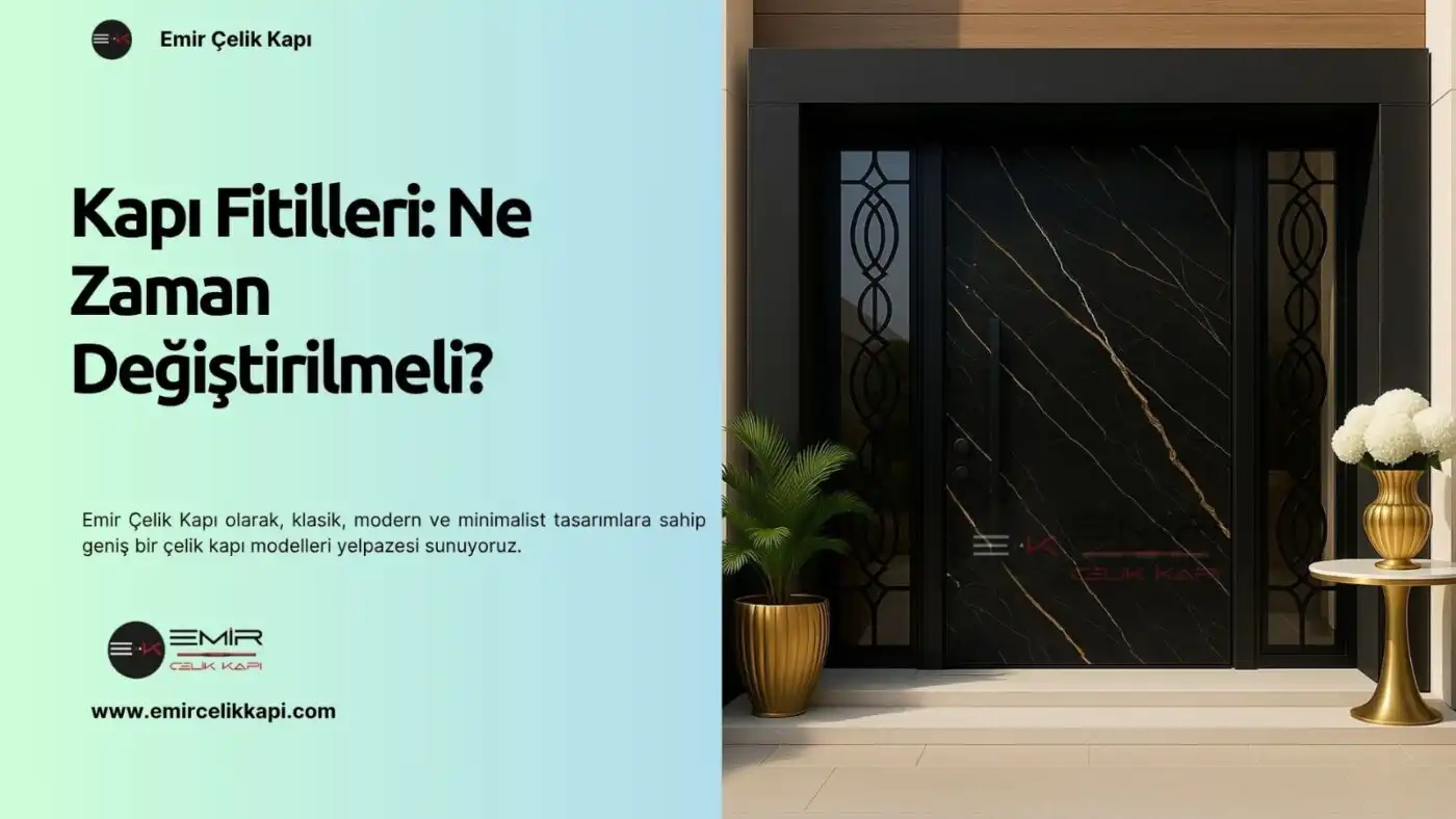 Kapı Fitilleri Ne Zaman Değiştirilmeli? Kapı Fitilleri Ne Zaman Değiştirilmeli?