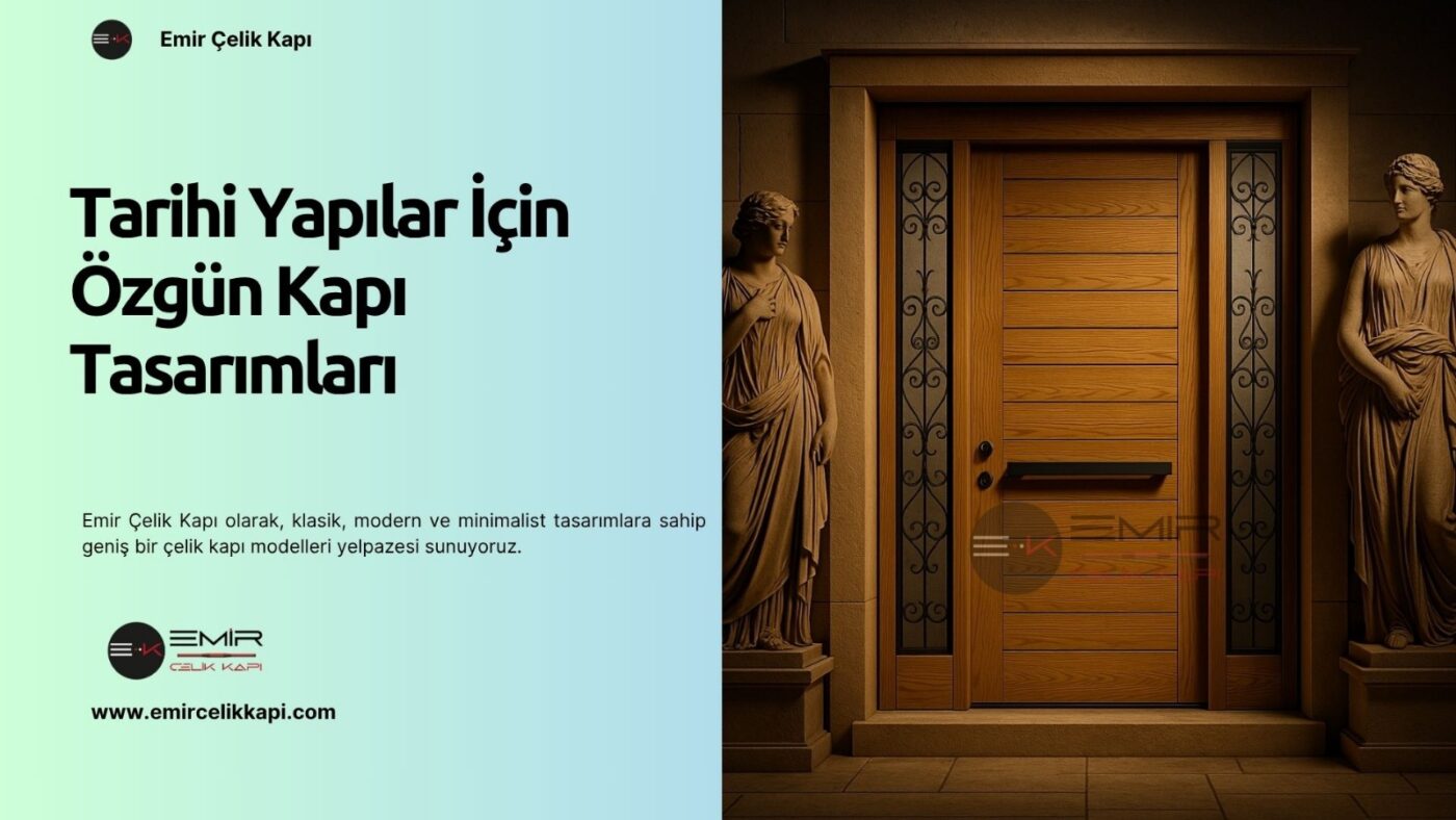 Tarihi Yapılar İçin Özgün Kapı Tasarımları