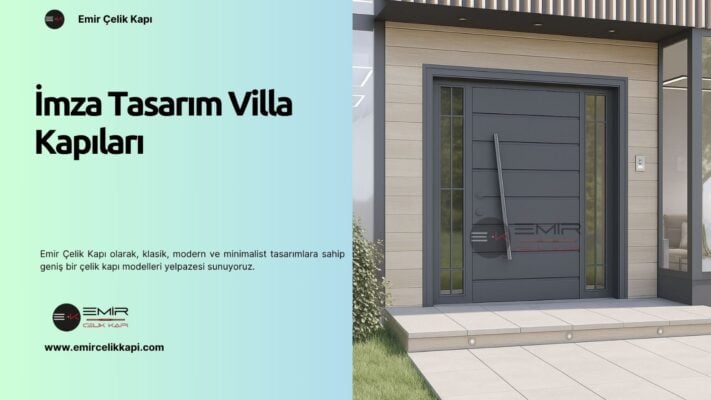 İmza Tasarım Villa Kapıları