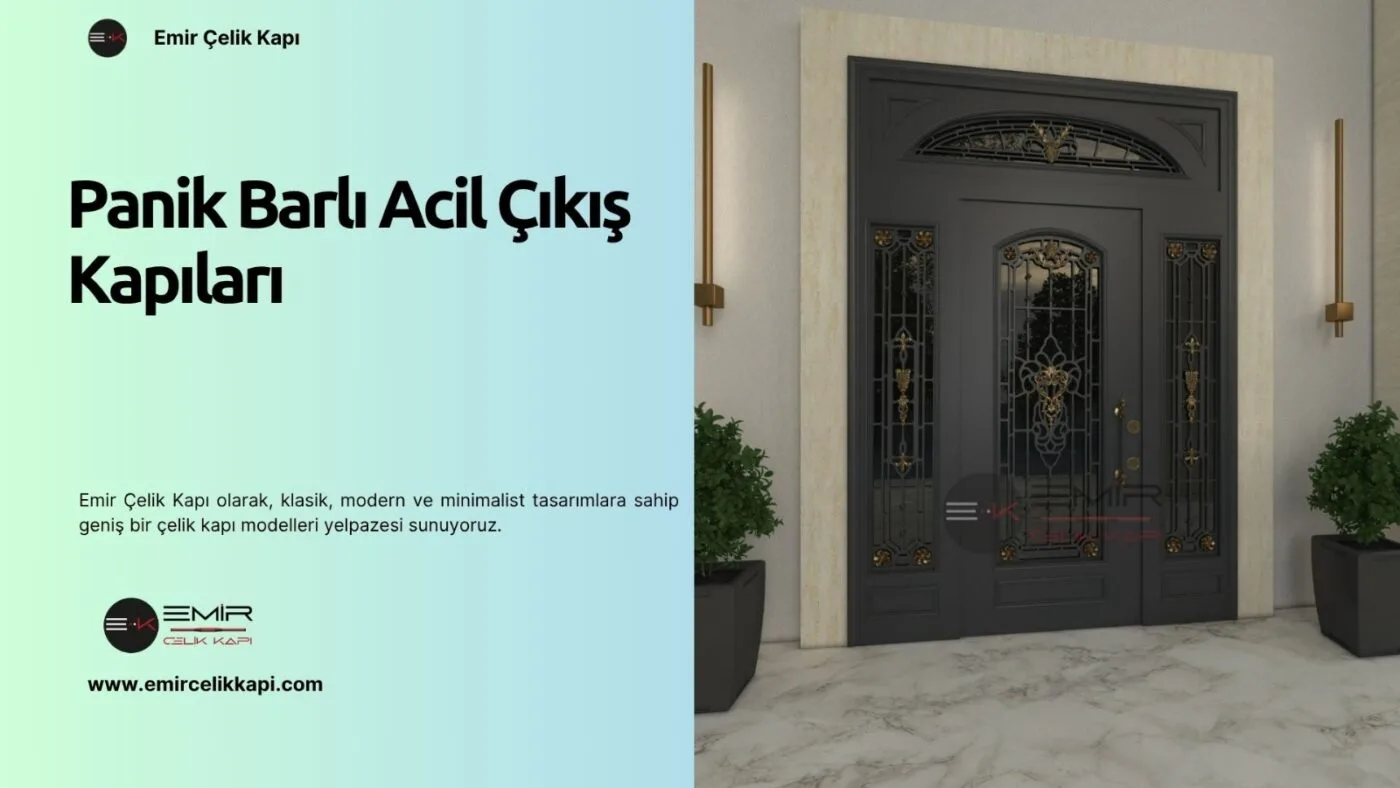 Panik Barlı Acil Çıkış Kapıları Panik Barlı Acil Çıkış Kapıları