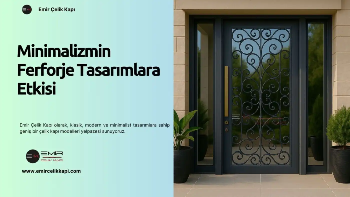 Minimalizmin Ferforje Tasarımlara Etkisi Minimalizmin Ferforje Tasarımlara Etkisi