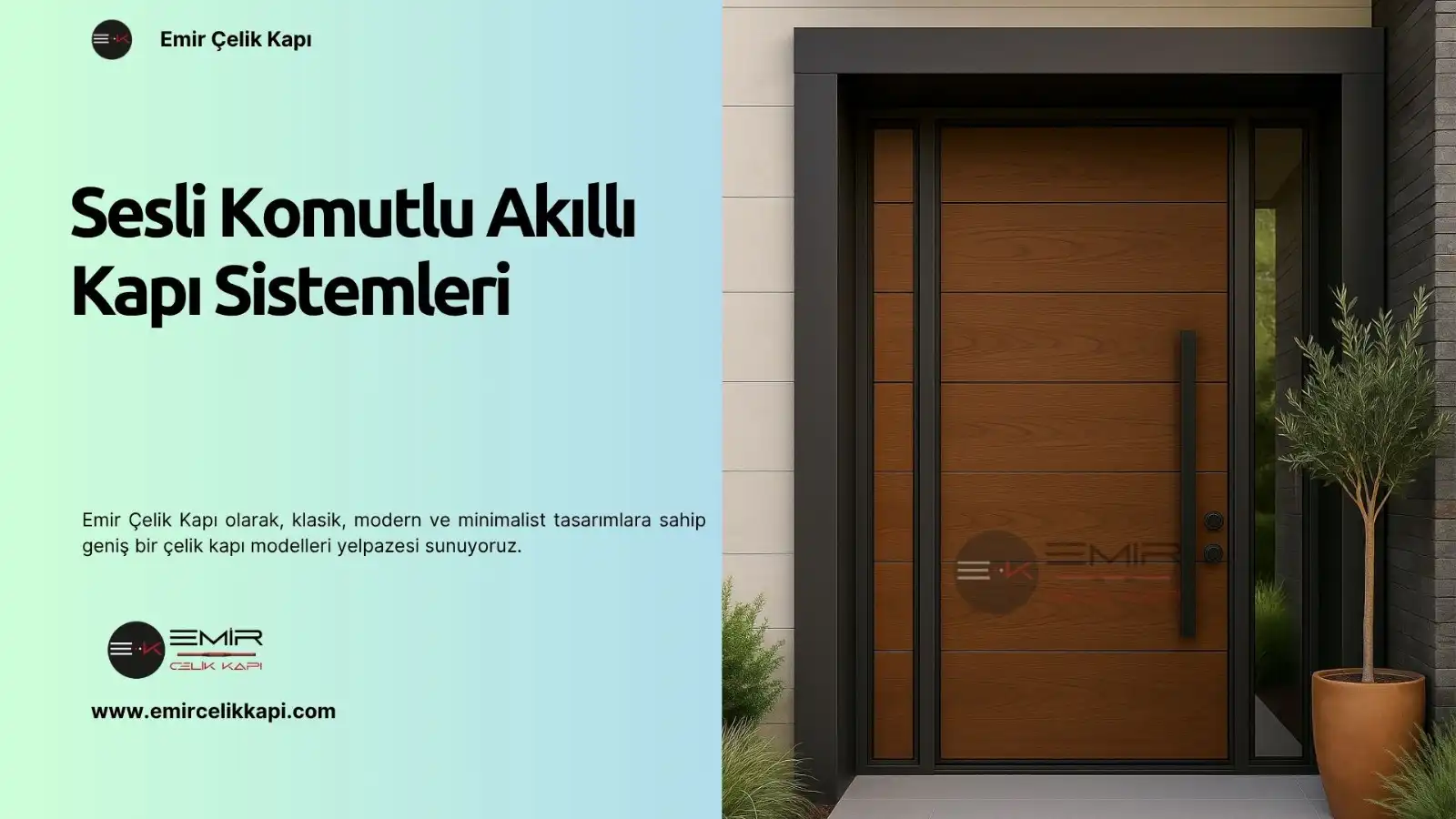 Sesli Komutlu Akıllı Kapı Sistemleri 2 Sesli Komutlu Akıllı Kapı Sistemleri
