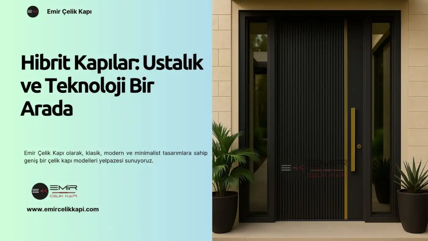 Hibrit Kapılar: Ustalık Ve Teknolojinin Sanatsal Sentezi Hibrit Kapılar: Ustalık Ve Teknolojinin Sanatsal Sentezi