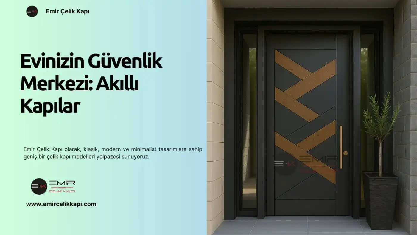 Evinizin Güvenlik Merkezi: Akıllı Kapılar Evinizin Güvenlik Merkezi: Akıllı Kapılar
