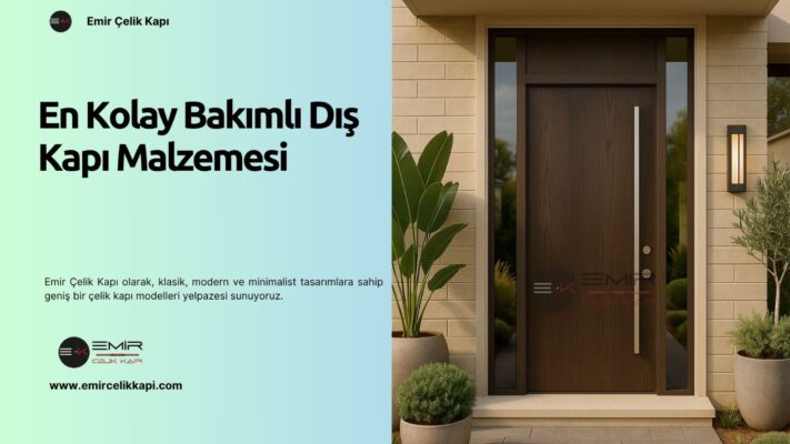 En Kolay Bakımlı Dış Kapı Malzemesi