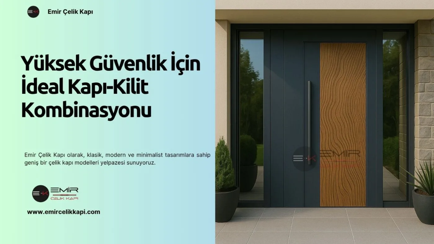Yüksek Güvenlik İçin İdeal Kapı-Kilit Kombinasyonu Yüksek Güvenlik İçin İdeal Kapı-Kilit Kombinasyonu