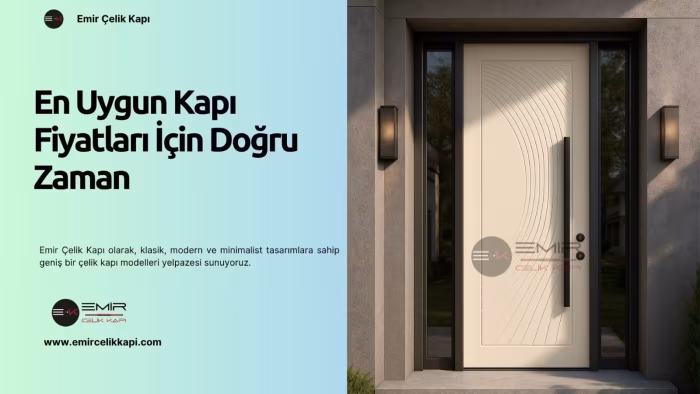 En Uygun Kapı Fiyatları İçin Doğru Zaman