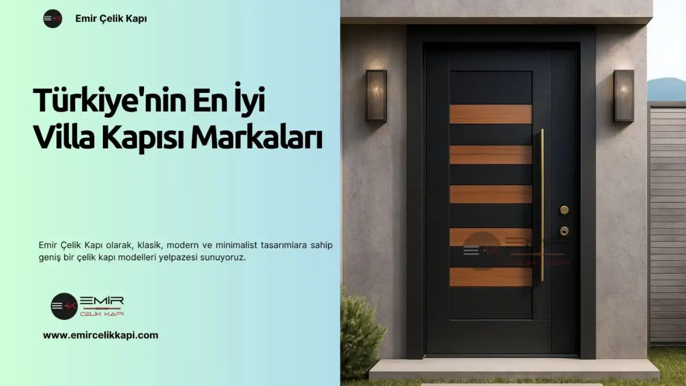 Türkiye'Nin En İyi Villa Kapısı Markaları Türkiye'Nin En İyi Villa Kapısı Markaları