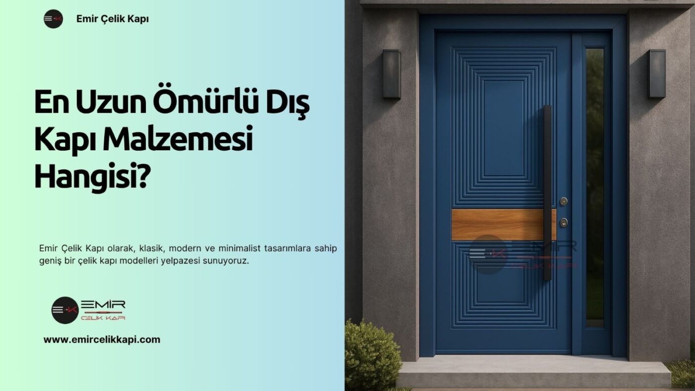 En Uzun Ömürlü Dış Kapı Malzemesi Hangisi?
