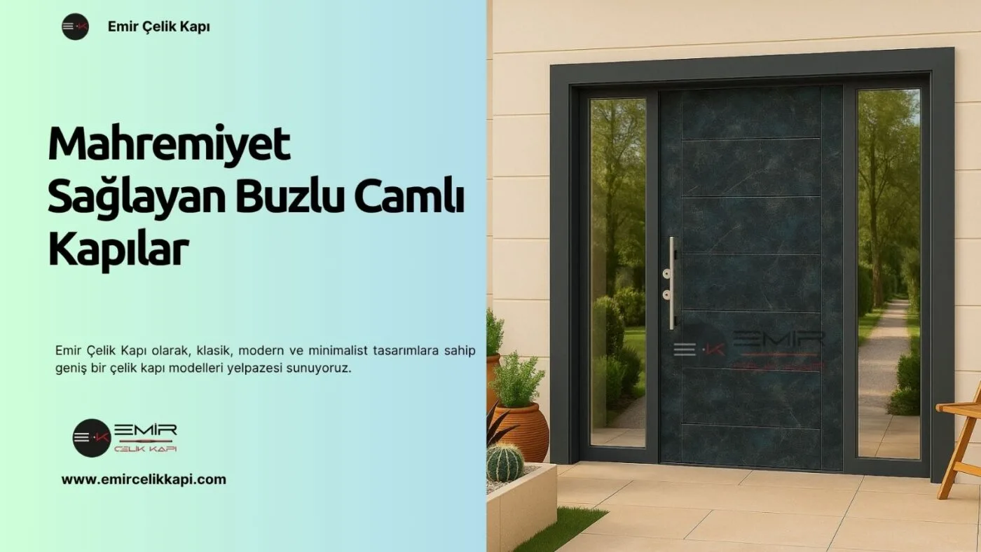Mahremiyet Sağlayan Buzlu Camlı Kapılar Mahremiyet Sağlayan Buzlu Camlı Kapılar