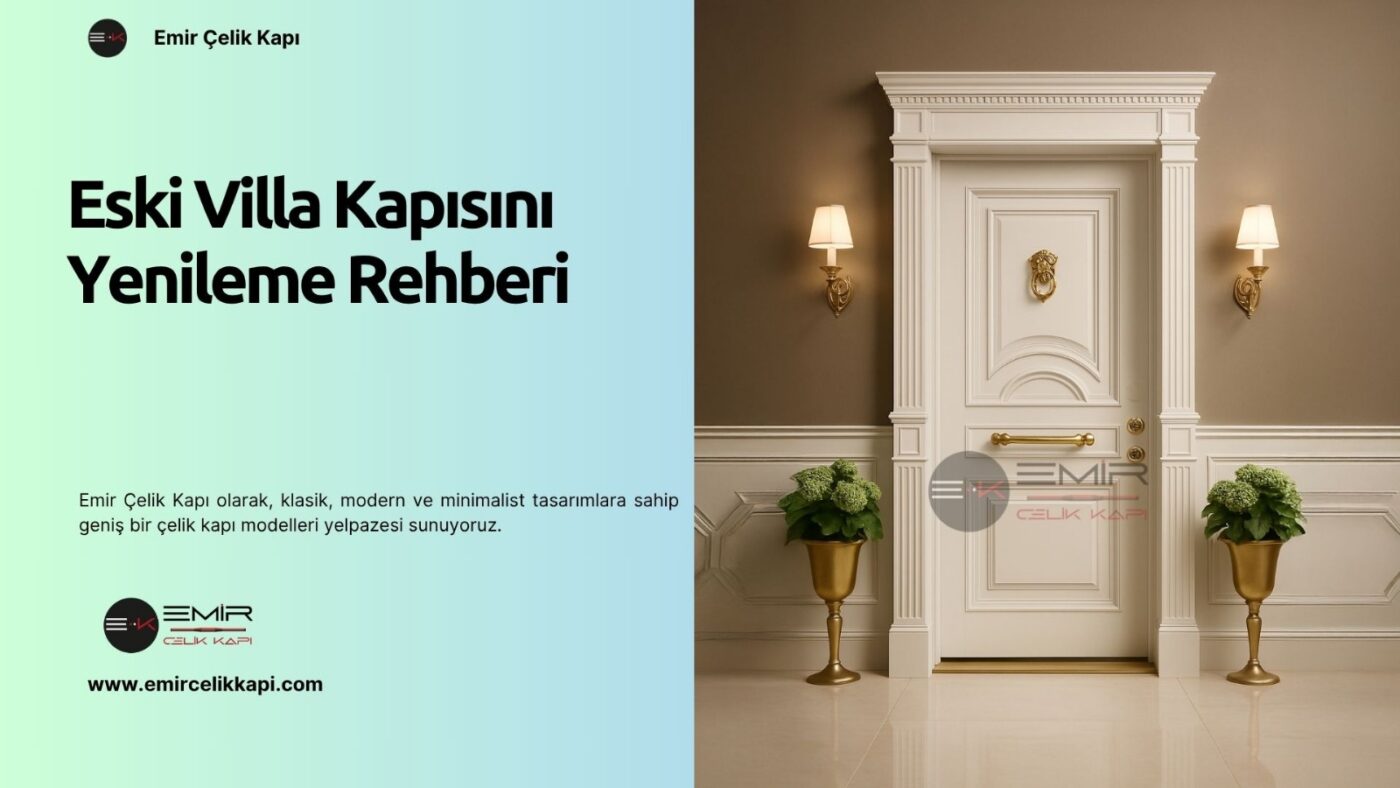 Eski Villa Kapısını Yenileme Rehberi Eski Villa Kapısını Yenileme Rehberi