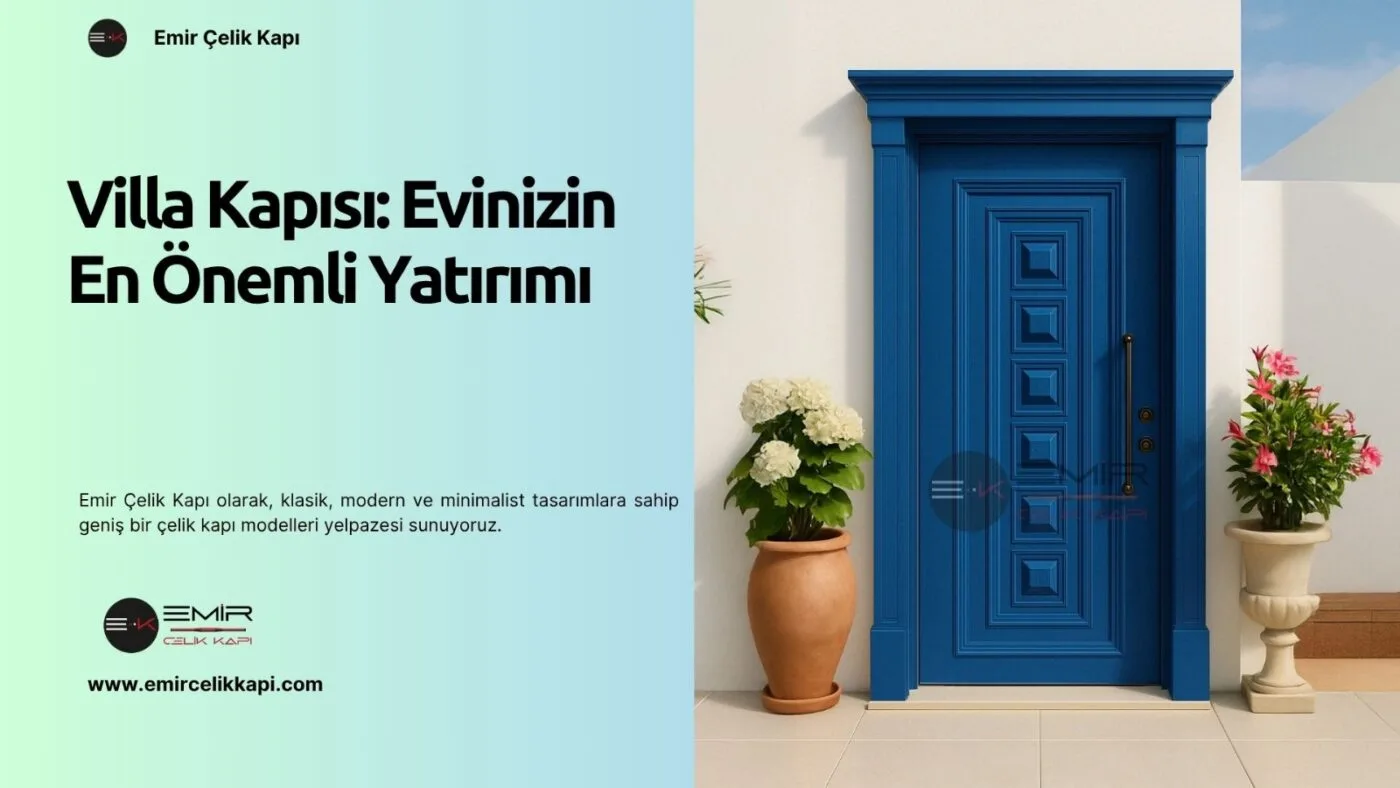 Villa Kapısı: Evinizin En Önemli Yatırımı Villa Kapısı: Evinizin En Önemli Yatırımı