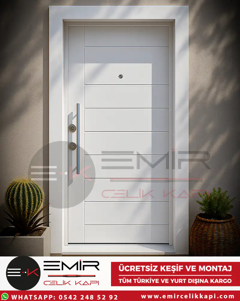 Monaco-Celik-Kapi-Beyaz-Emir Monaco-Celik-Kapi-Beyaz-Emir