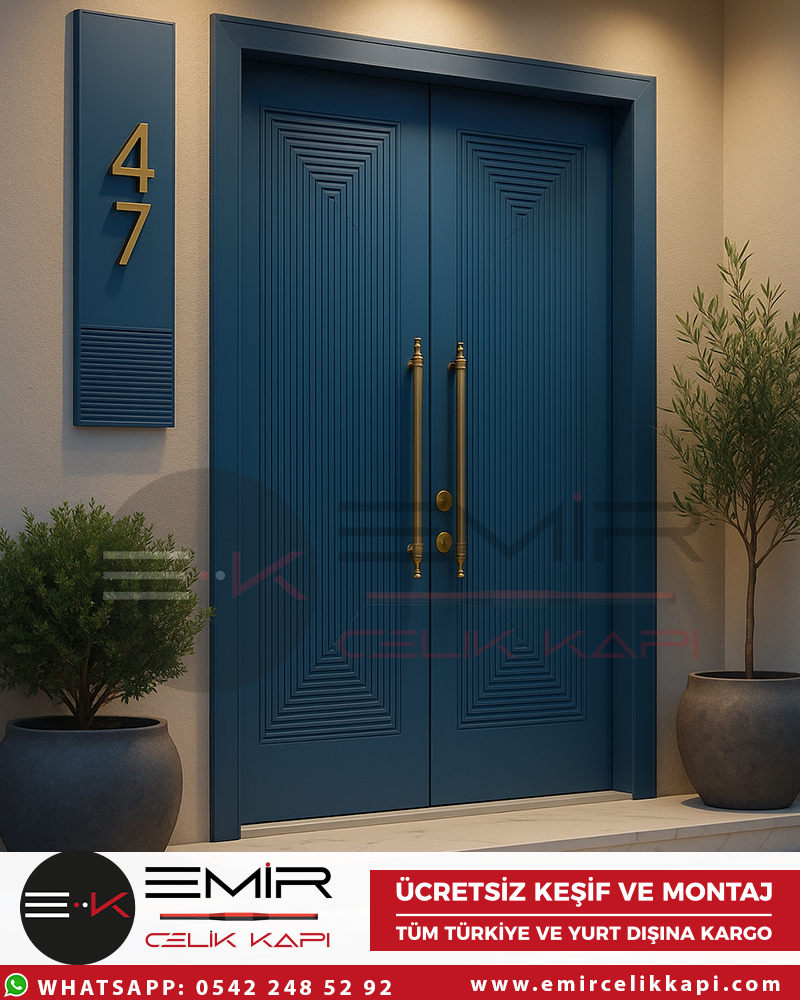 Dallas-villa-kapisi-mavi-emir