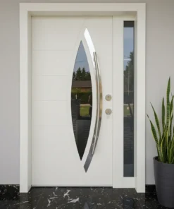 Antrasit Camli Villa Kapisi 583 Beyaz 1