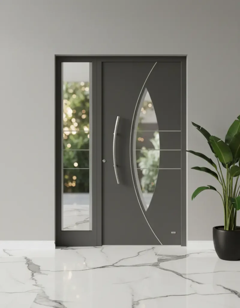 Kompakt İreko Villa Kapısı Modelleri 539 1 Kompakt Ireko Villa Kapisi Modelleri 539 Gri 2