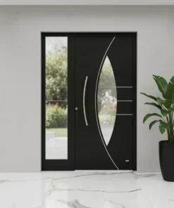 Kompakt Ireko Villa Kapisi Modelleri 539 Siyah 2