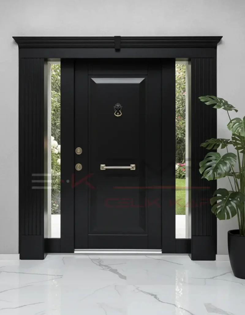 Mat Siyah Villa Kapısı Dış Kapı 1158 2 Mat Siyah Villa Kapisi Dis Kapi 1158 Siyah 1