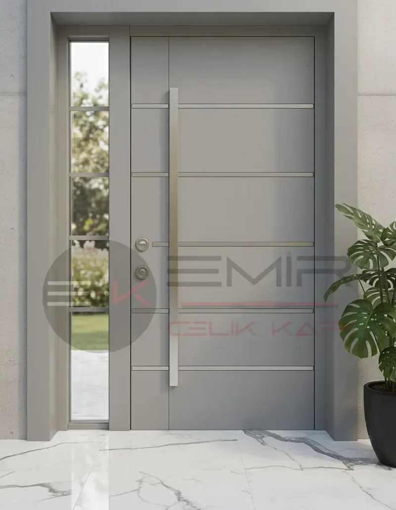 Sade Villa Kapisi Arsenal Gri 1