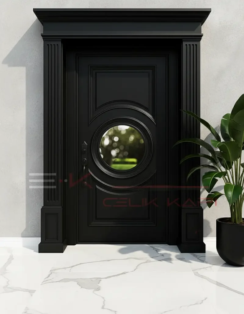 Siyah Villa Kapısı Yalıkavak 2 Siyah Villa Kapisi Yalikavak Siyah 2