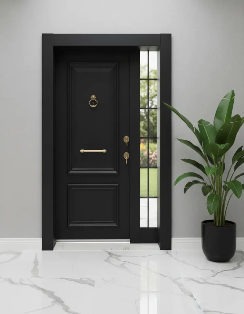 Villa Kapisi Modelleri 306 Siyah 1