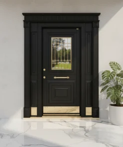 Villa Kapisi Modelleri 392 Siyah 2