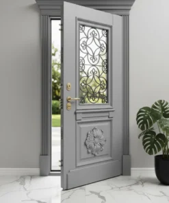 Villa Kapisi Modelleri Fiyatlari 1004 Gri 1