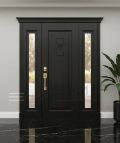 2024 Villa Kapisi Modelleri Fiyatlari 1070 Siyah