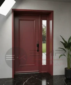 Acik Gri Villa Kapisi Modelleri 2025 Fiyatlari Kirmizi