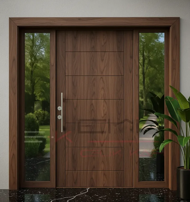 Ahşap Villa Kapısı Chicago 5 Ahsap Villa Kapisi Chicago Kopya Ceviz