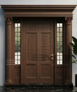 Ahsap Villa Kapisi Grazia Ceviz