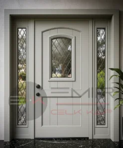 Ahsap Villa Kapisi Otto Gri