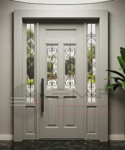 Ahsap Villa Kapisi Victoria Gri