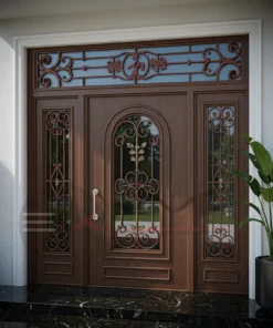 Ahsap Villa Kapisi Zita 2 Ceviz