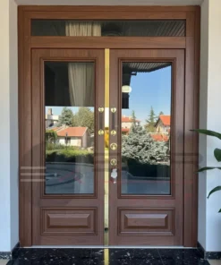 Antrasit Villa Kapisi Kemerburgaz Ceviz